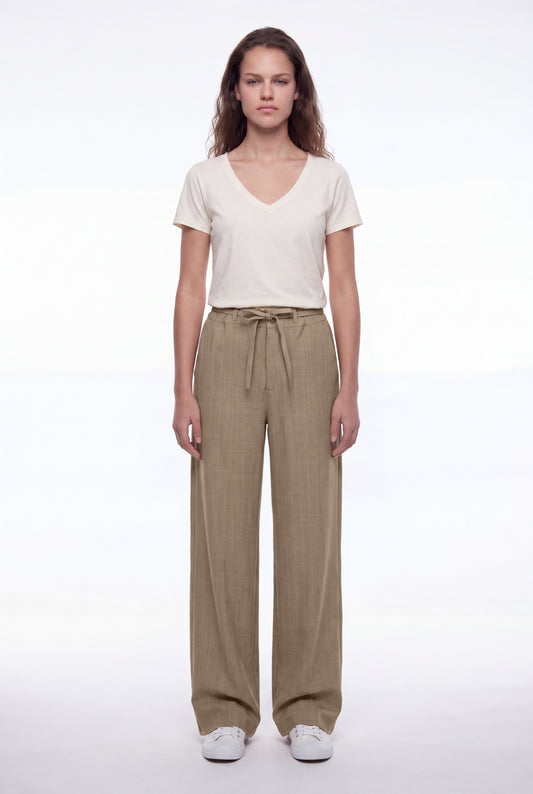 Achat Pantalon relaxed fit P-TAYLOR WOLF BEIGE