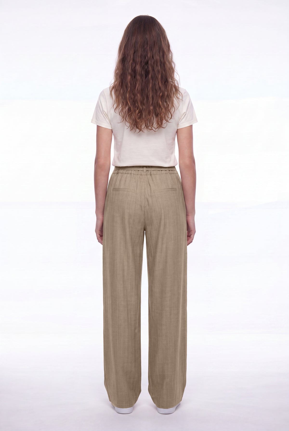 Pantalon relaxed fit P-TAYLOR WOLF BEIGE - Teddy Smith