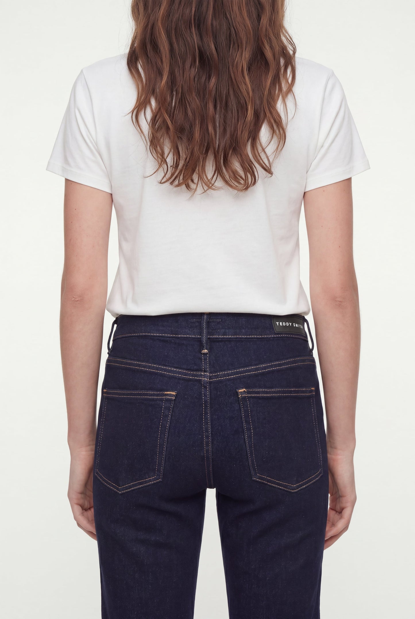 Jean skinny taille haute P-BELLA HW SKIN DARK BLUE