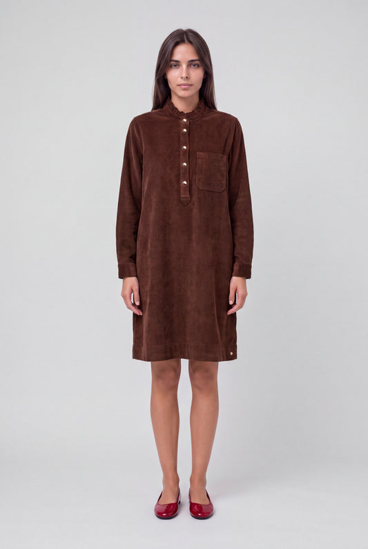 Achat Robe R-VICKA ML CHOCOLAT