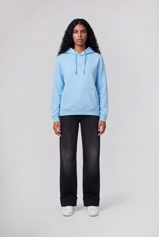 Achat Sweat à capuche S-SOLENE HOODY BLEU CIEL