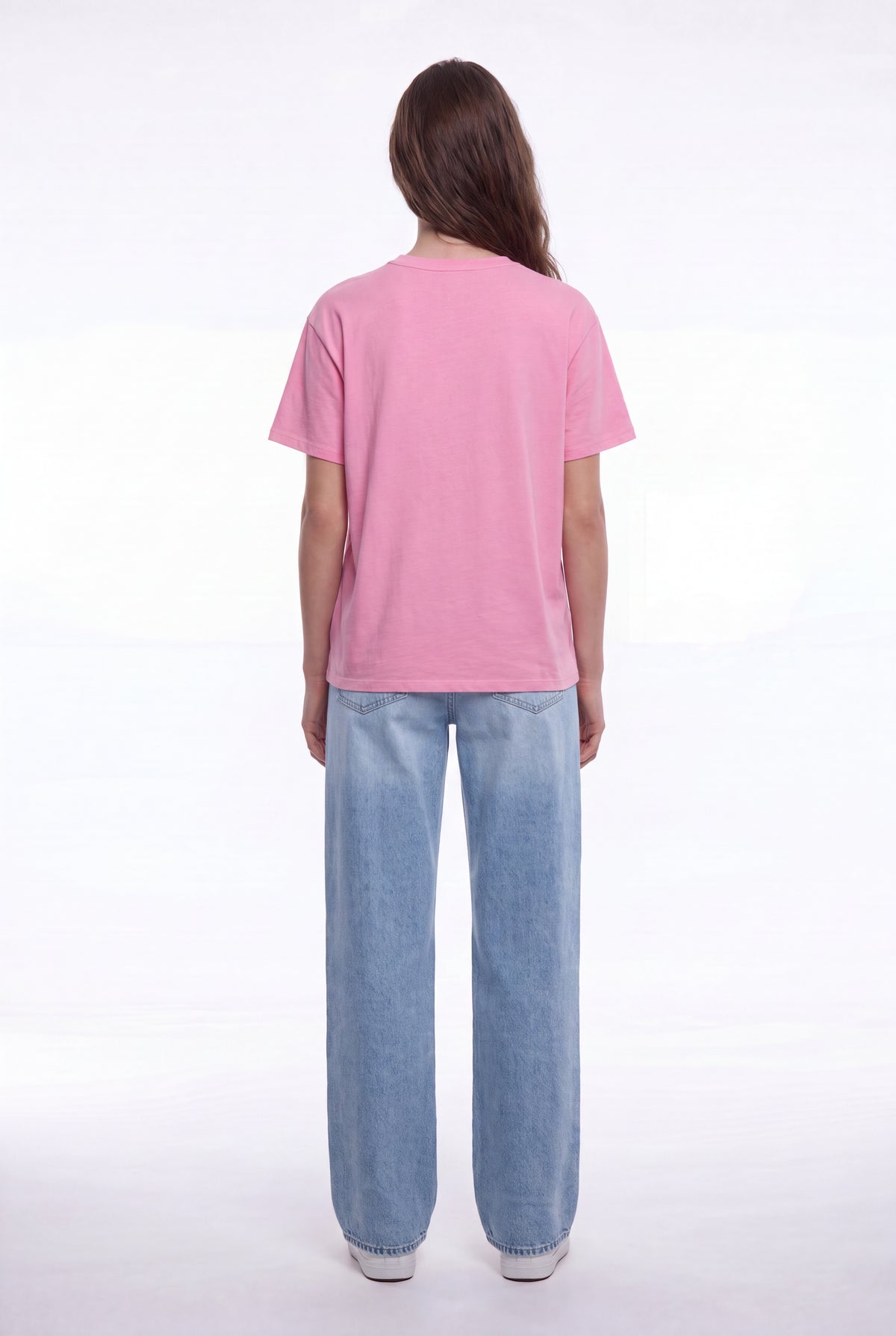 T-shirt oversize T-AMOUR MC ROSE BONBON - Teddy Smith