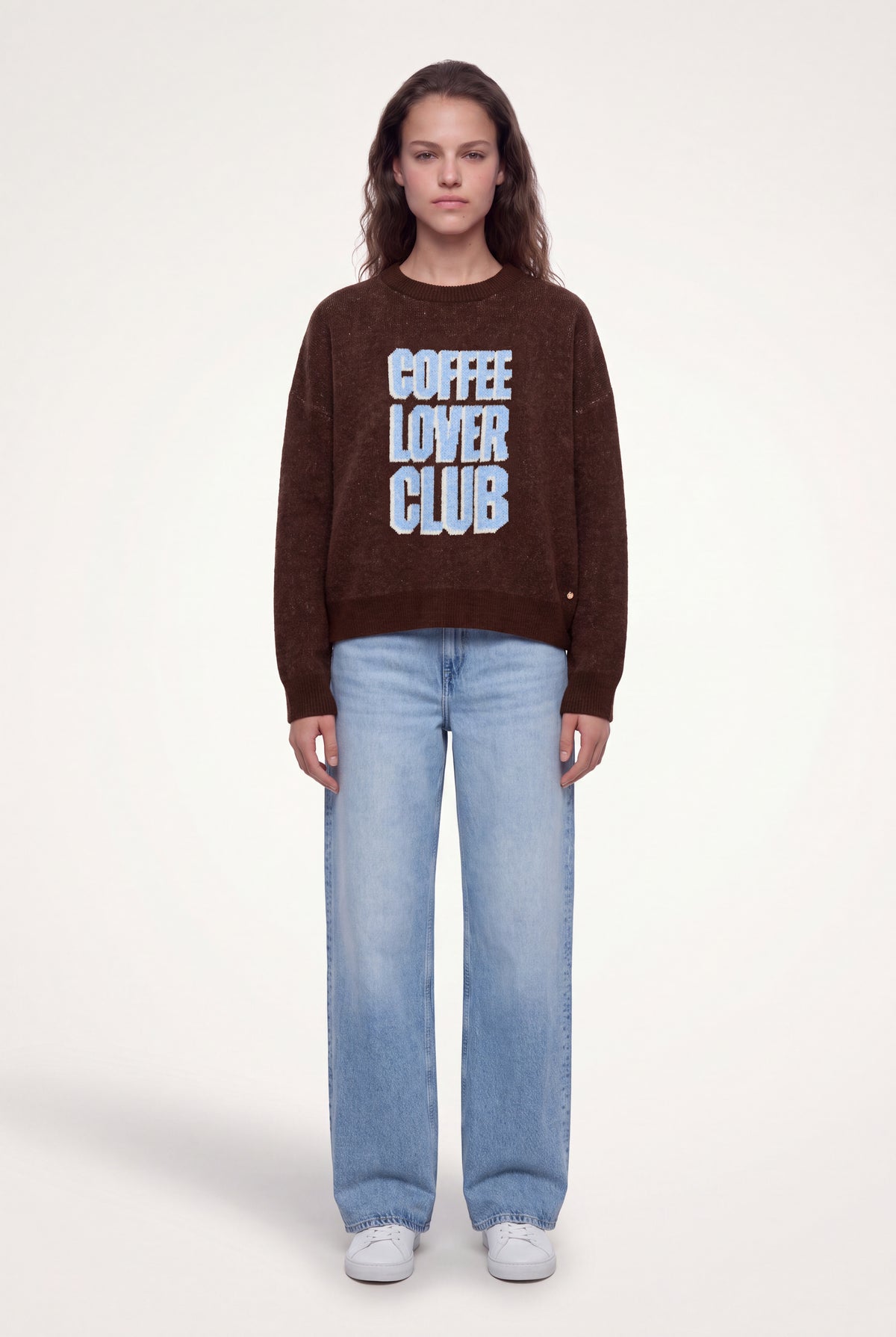 Pull col rond P-AINA CHOCOLAT - Teddy Smith