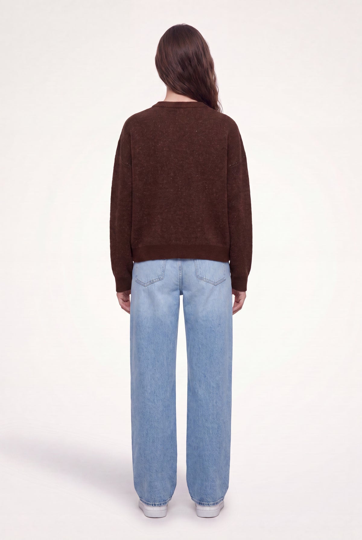 Pull col rond P-AINA CHOCOLAT - Teddy Smith