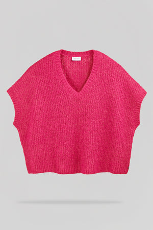 Pull sans manches P-MALIA ROSE FLUO