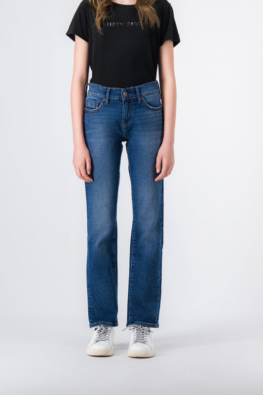 Achat Jean denim coupe 5 poches P-PEPPER JR STR VINTAGE/INDIGO