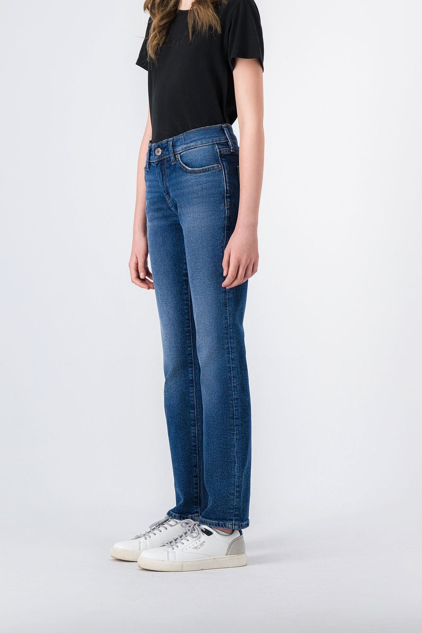 Jean denim coupe 5 poches P-PEPPER JR STR VINTAGE/INDIGO