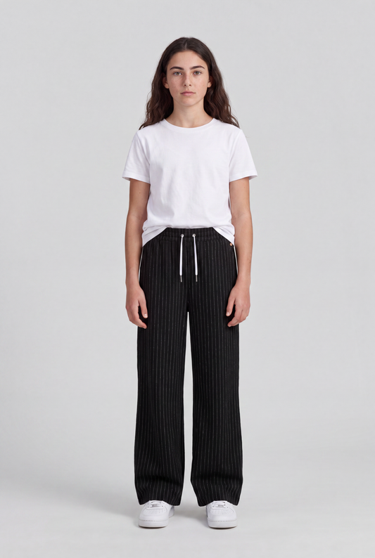 Achat Pantalon P-BETTY JR MELANGE BLACK