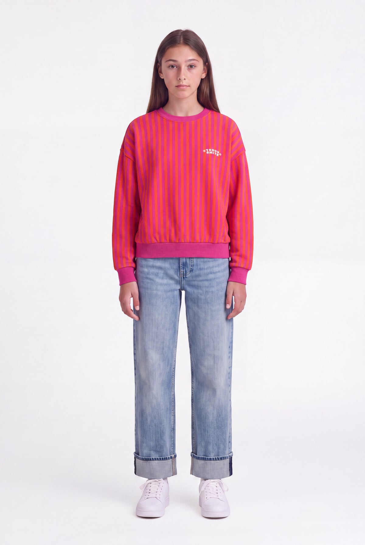 Sweat S-LILI RC JR FUSHIA - Teddy Smith