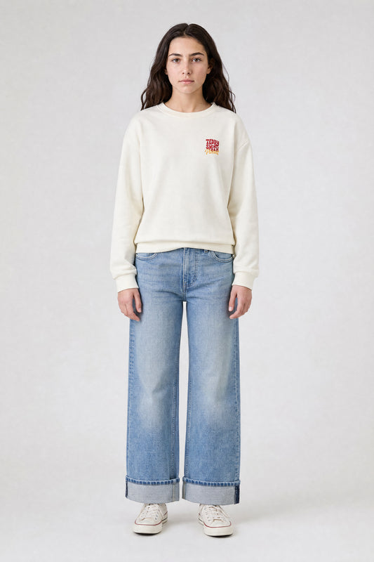 Achat Sweat S-ELY RC JR MIDDLE WHITE