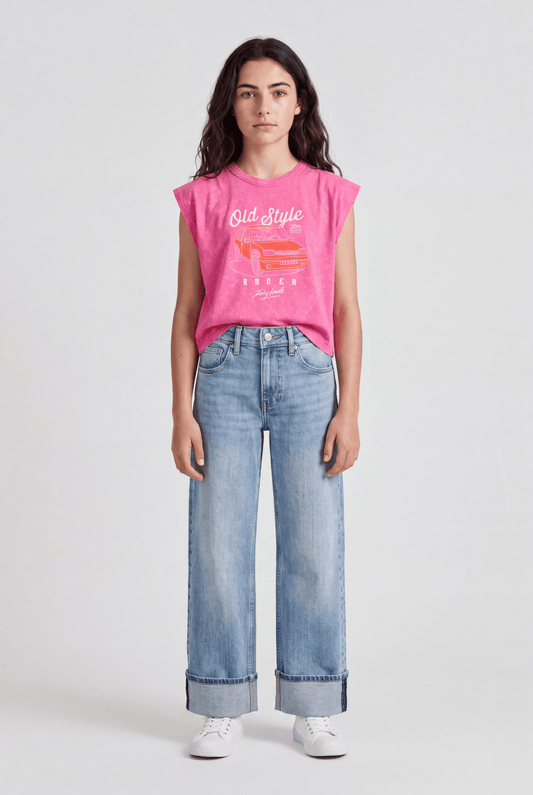 Achat T-shirt T-TANY MC JR FUSHIA