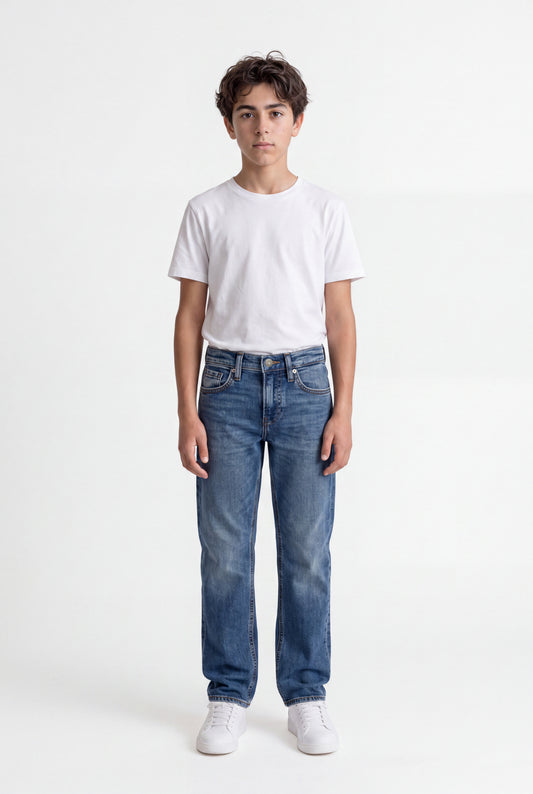 Achat Jean droit STRAIGHT BOY JR VINTAGE DARK