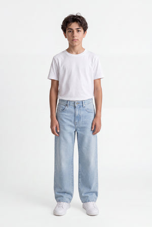 Jean baggy BIG MEMPHIS JR BLEACHED - Teddy Smith
