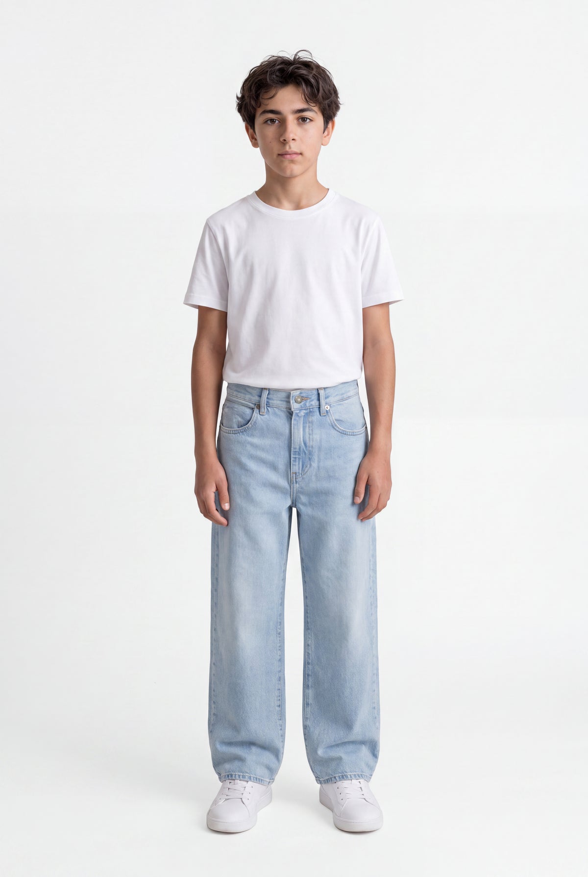 Jean baggy BIG MEMPHIS JR BLEACHED - Teddy Smith