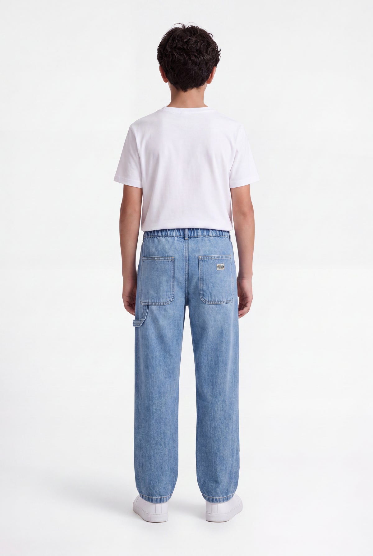 Jean denim pur coton P-HUNTER JR USE FRIPP/INDIGO CLAIR - Teddy Smith