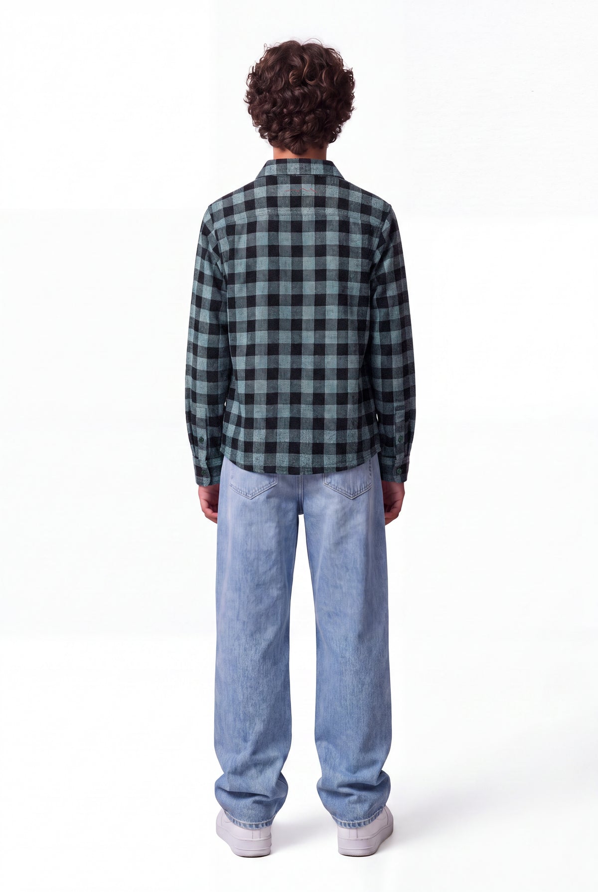 Chemise C-THYA ML JR VERT PIN