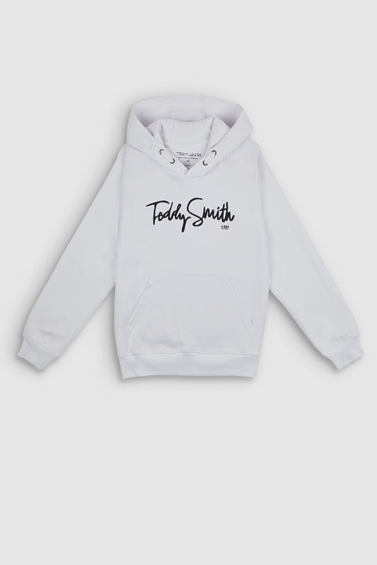 Achat Sweat à capuche S-EVRY HOODY JR BLANC