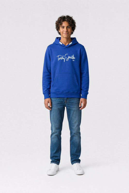 Achat Sweat à capuche S-EVRY HOODY JR BLEU PEP’S