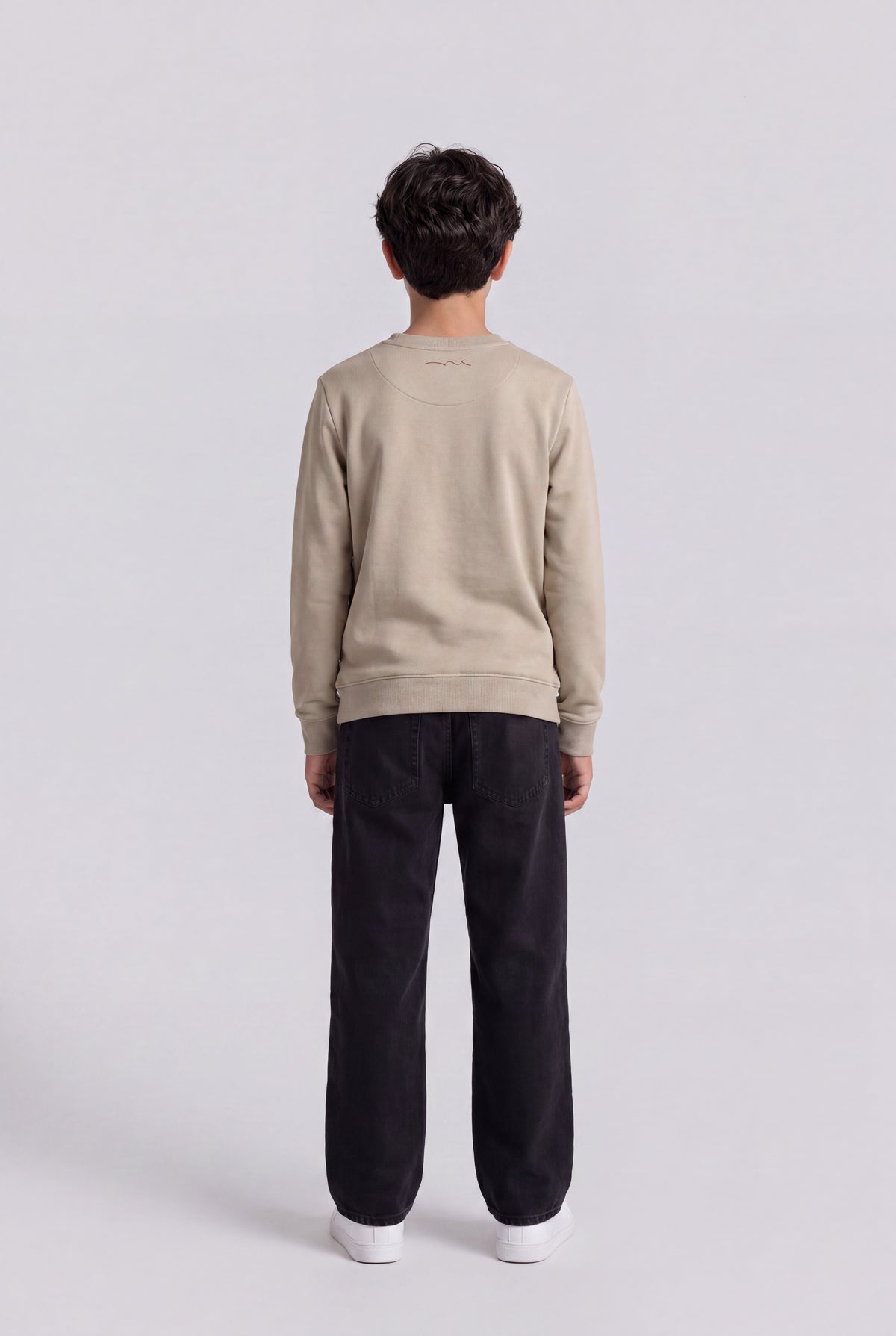 Sweat col rond S-NARK RC JR BLEACH KAKI - Teddy Smith