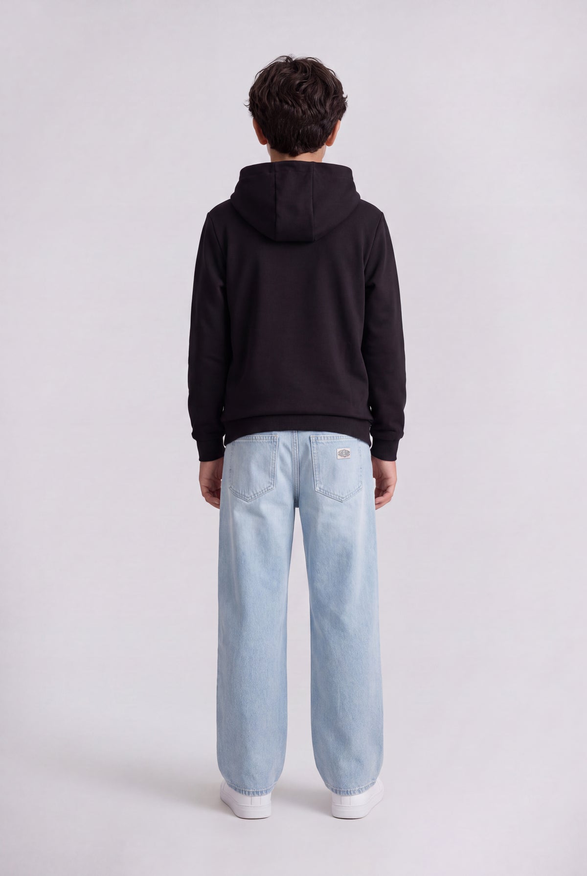 Sweat à capuche S-COMPANY HOODY JR NOIR - Teddy Smith