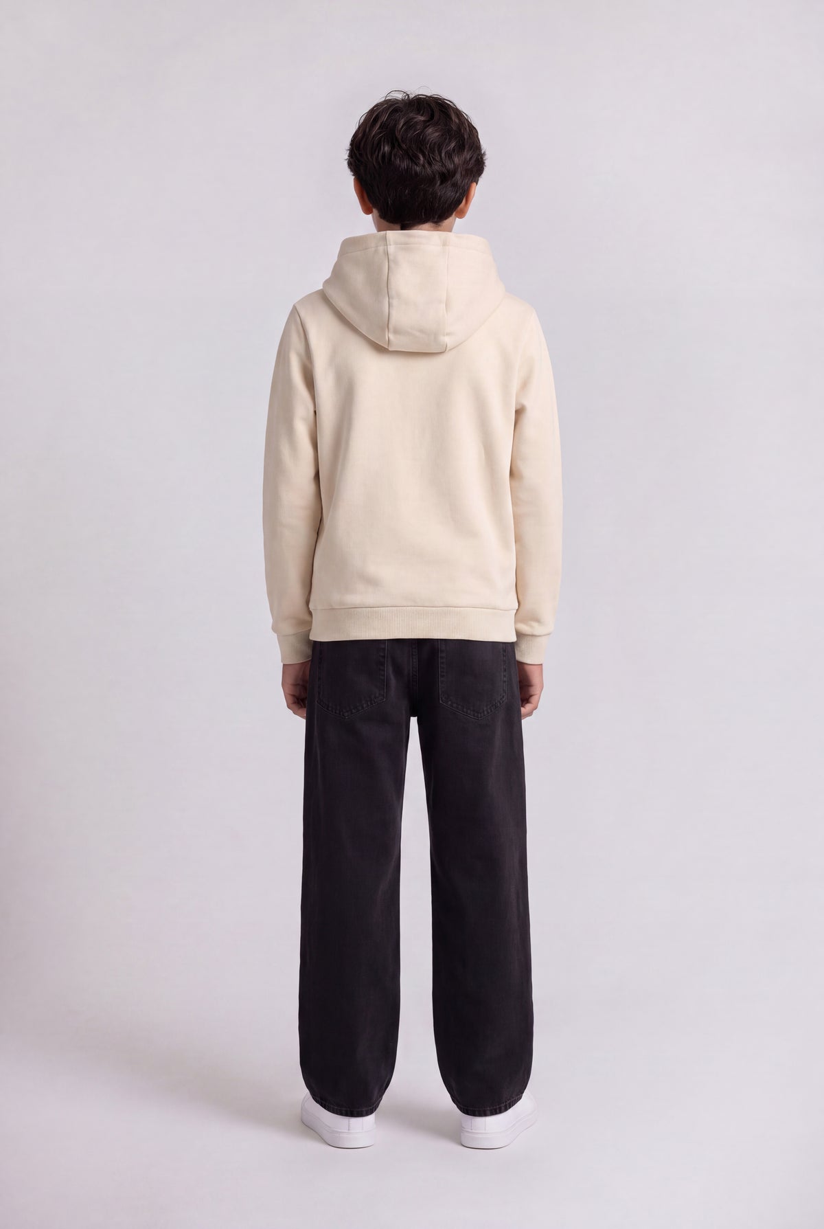 Sweat à capuche S-COMPANY HOODY JR CREAM - Teddy Smith