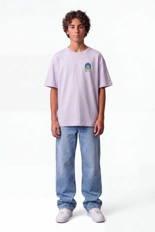 Achat T-shirt T-ANIK MC JR LAVANDE