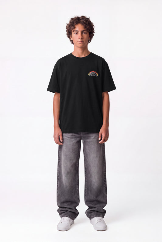 Achat T-shirt T-FEU MC JR NOIR