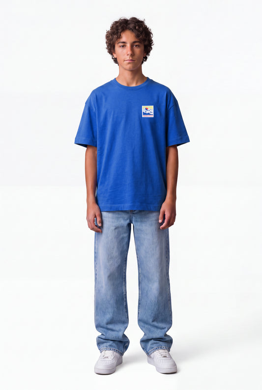 Achat T-shirt T-MOUNTAIN MC JR BLEU PEP’S