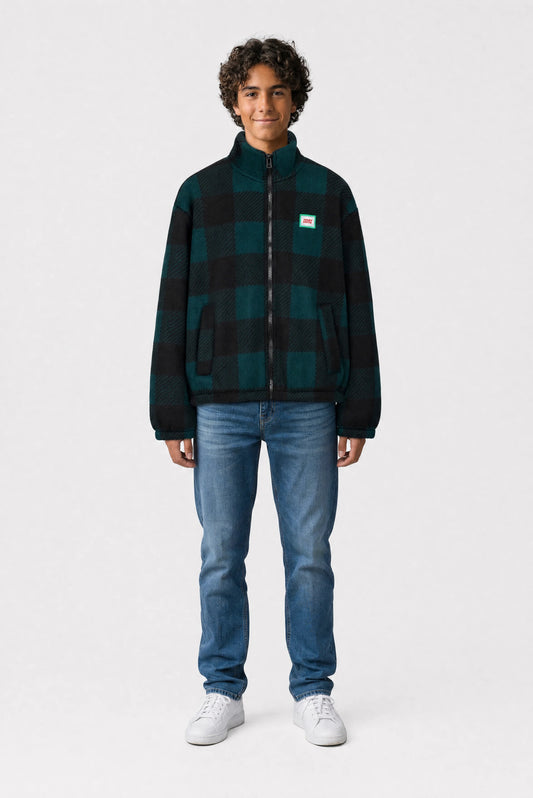 Achat Blouson B-CHARLES JR VERT PIN