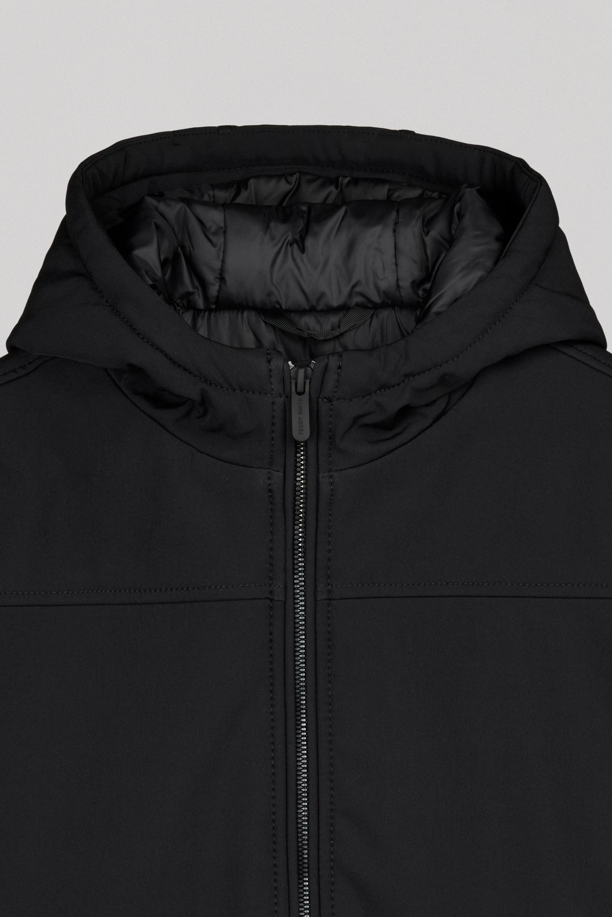 Blouson déperlant à capuche B-SAMY JR NOIR
