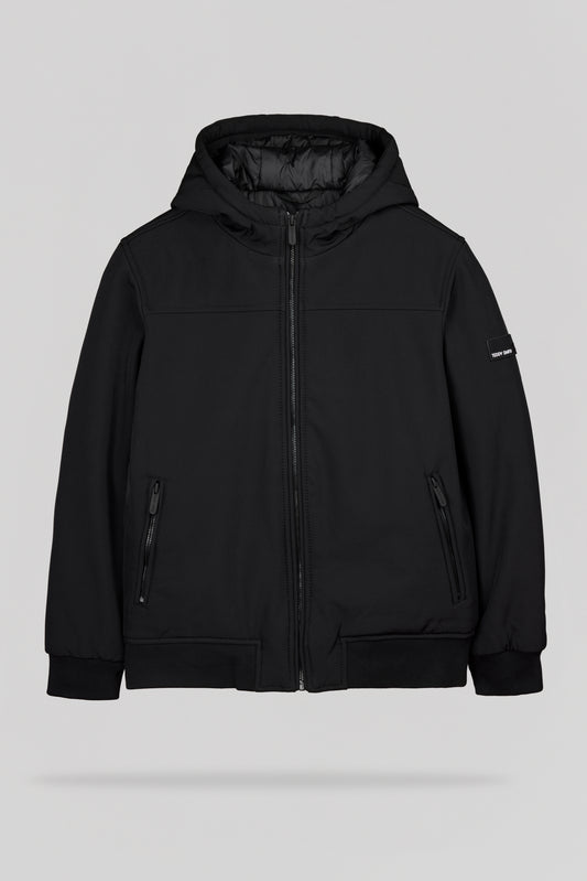 Achat Blouson déperlant à capuche B-SAMY JR NOIR