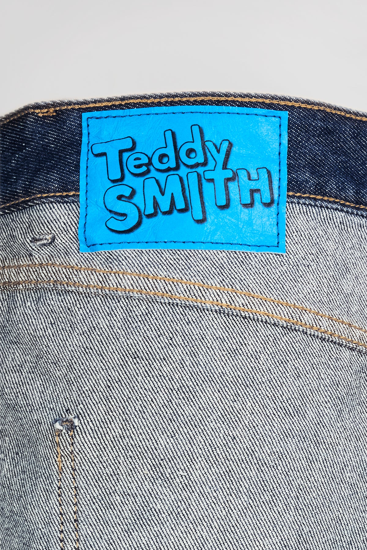 Jean droit taille basse TOMBOY DARK BLUE