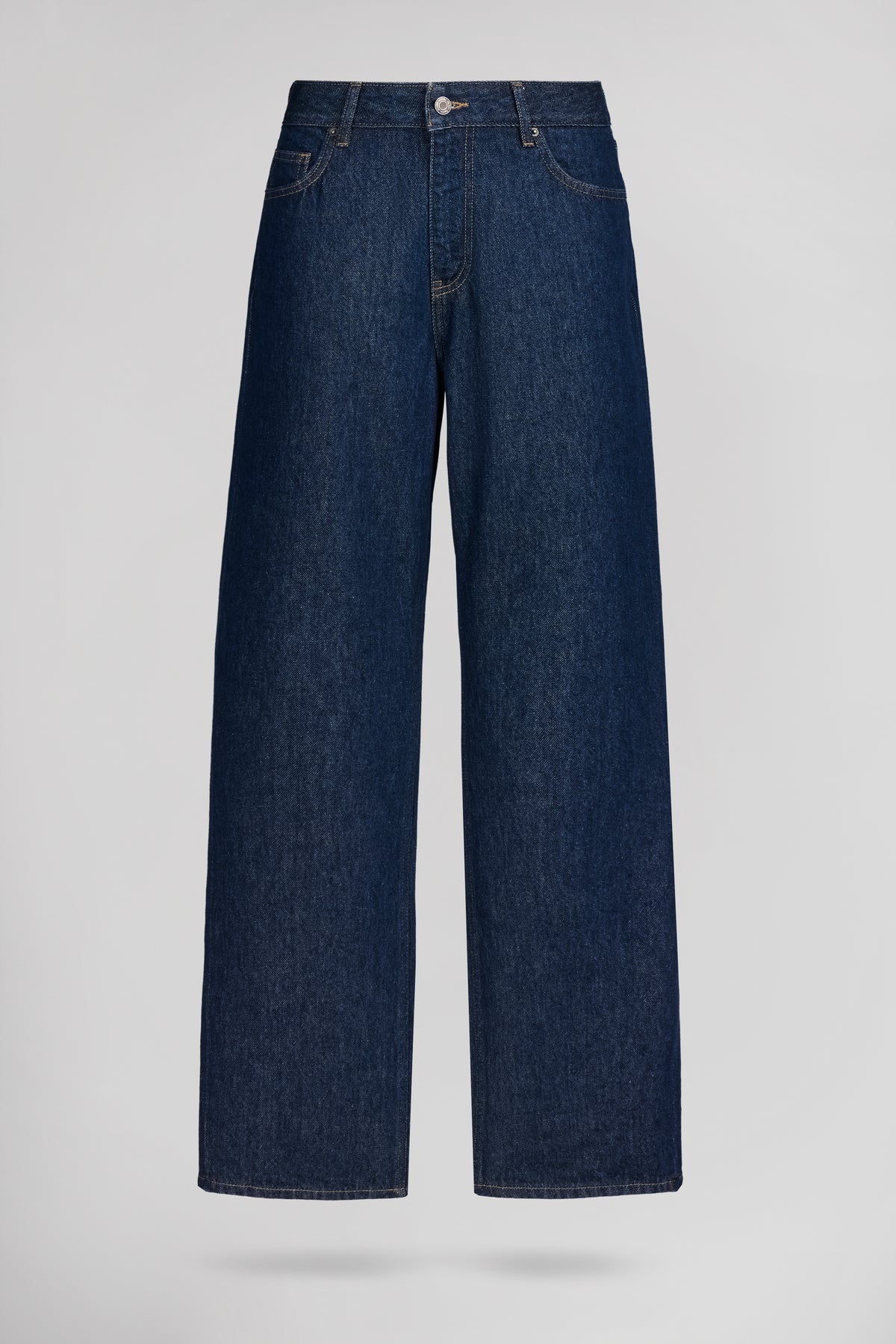 Jean droit taille basse TOMBOY DARK BLUE