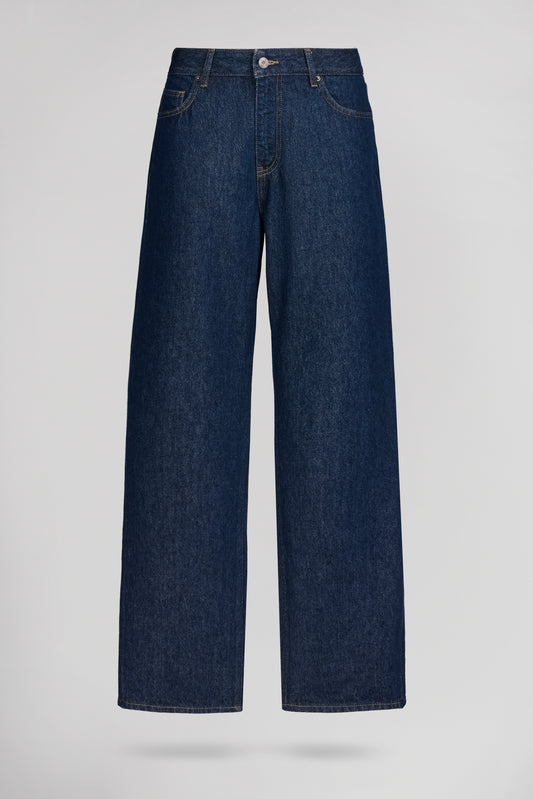 Achat Jean droit taille basse TOMBOY DARK BLUE