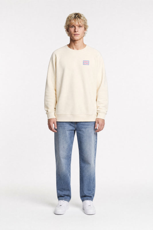 Achat Sweat ample sérigraphié S-ARGOS RC CREAM