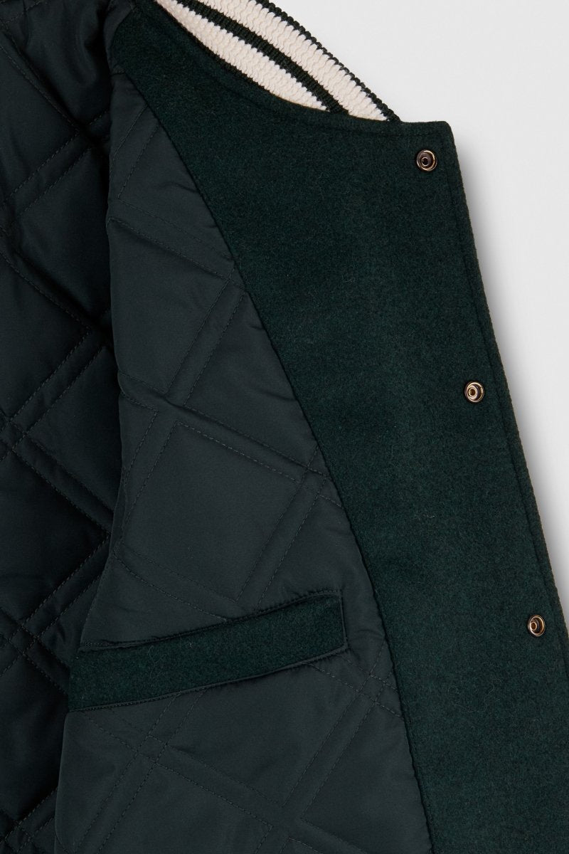 Blouson B - ROMEO VERT SCARABE - S - Teddy Smith