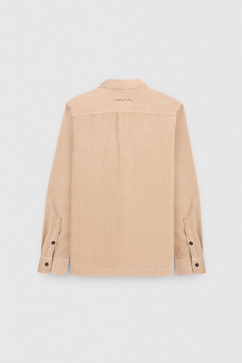 Chemise C - TOREN ML BEIGE STONE - S - Teddy Smith