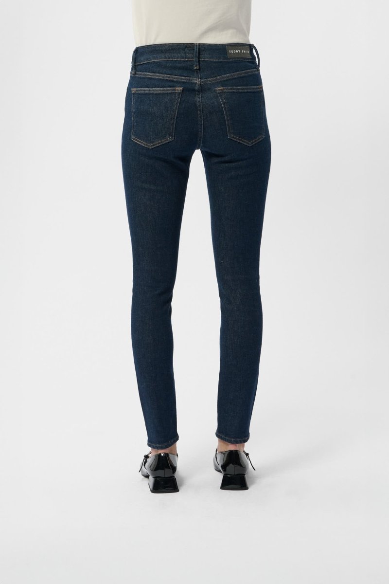 Jean coupe 5 poches PPEPPER SLIM DARK BLUE - 25 - Teddy Smith