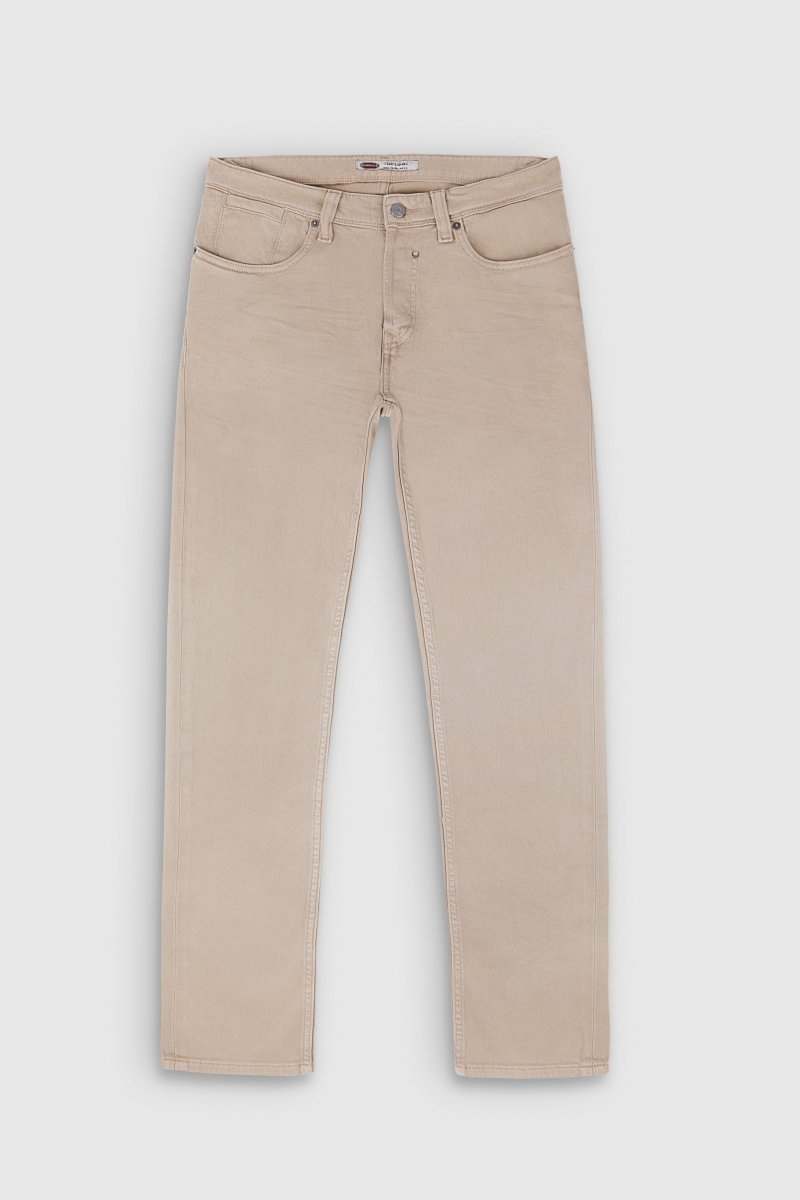 Jean coupe droite REG longueur 32 BEIGE - 28 - Teddy Smith