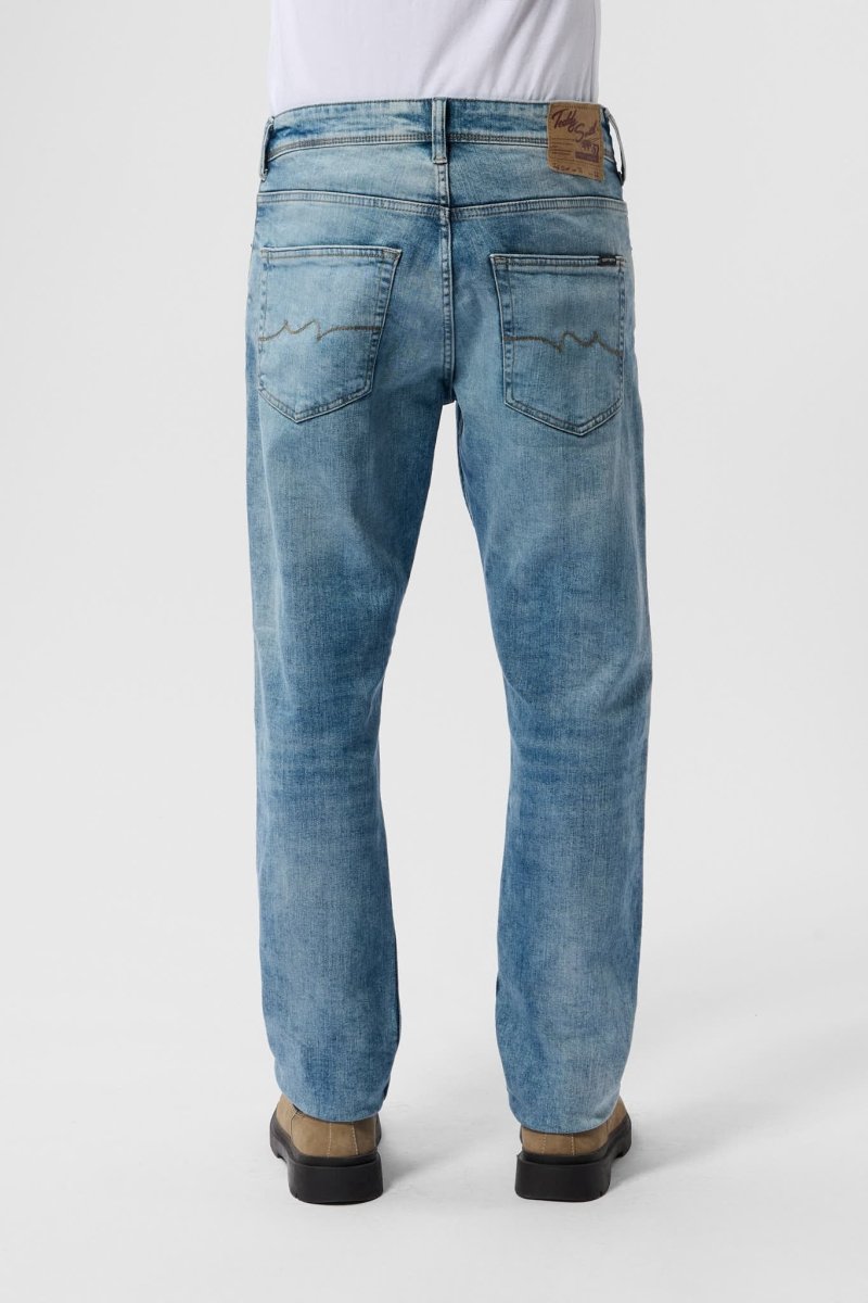 Jean coupe droite REG longueur 32 VINTAGE/INDIGO - 28 - Teddy Smith