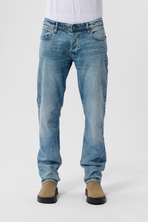 Jean coupe droite REG longueur 32 VINTAGE/INDIGO - 28 - Teddy Smith
