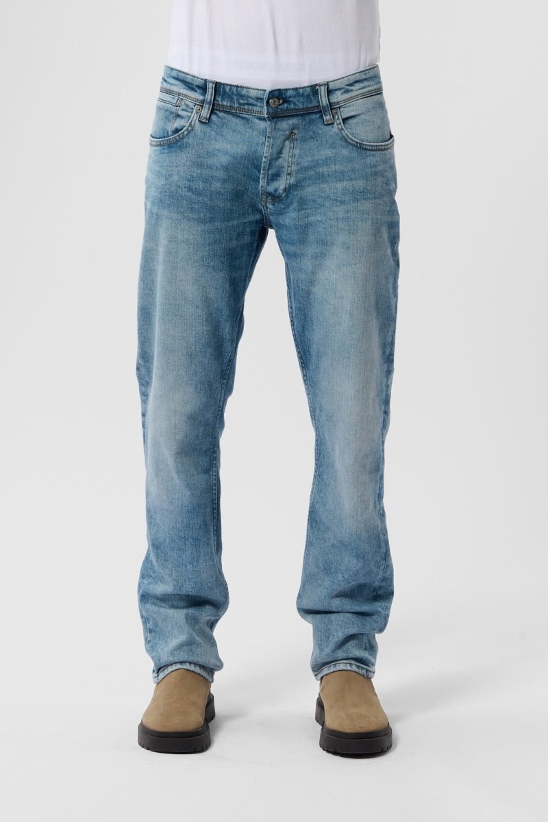 Jean coupe droite REG longueur 32 VINTAGE/INDIGO - 28 - Teddy Smith