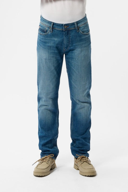 Achat Jean coupe regular slim ROCK DUAL MOVE longueur 32 VINTAGE/INDIGO - 28 - Teddy Smith