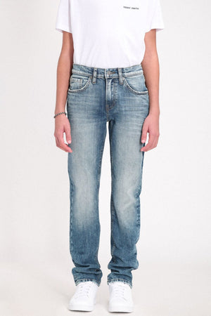 Jean straight slim SLIM BOY Enfant INDIGO NEW - 8 - Teddy Smith