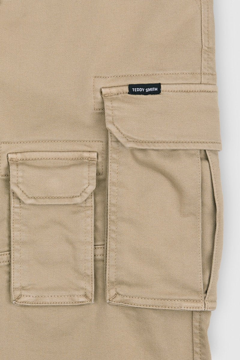 Pantalon P - DAVIS CARGO WORKER BEIGE - XS - Teddy Smith