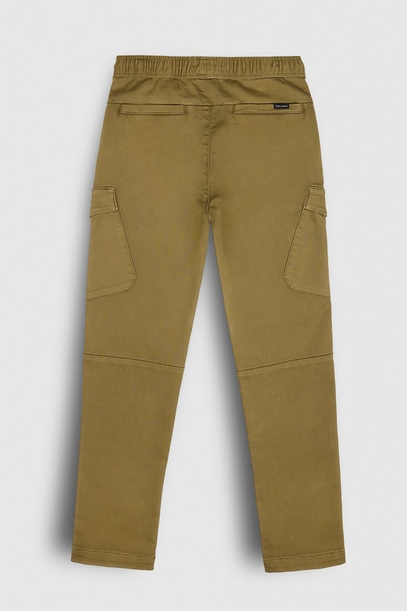 Pantalon P - PIKY CARGO JR TROPICAL OLIVE - 8 - Teddy Smith