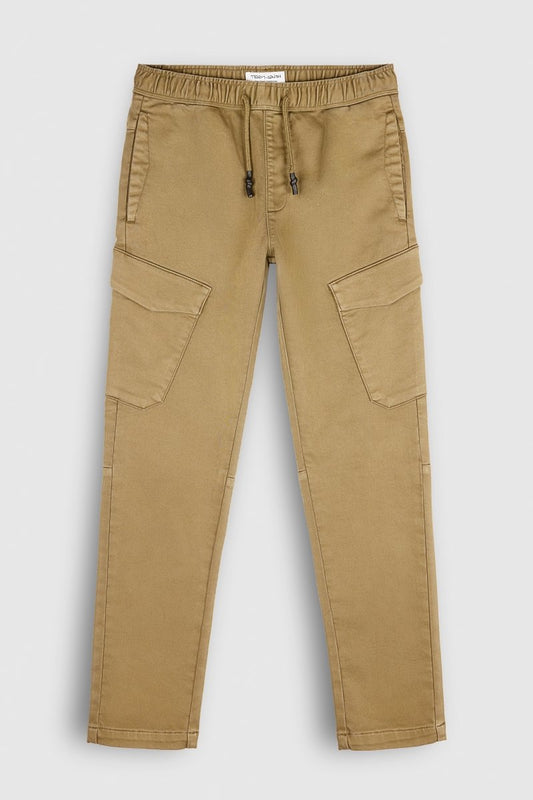 Achat Pantalon P - PIKY CARGO JR WORKER BEIGE - 8 - Teddy Smith