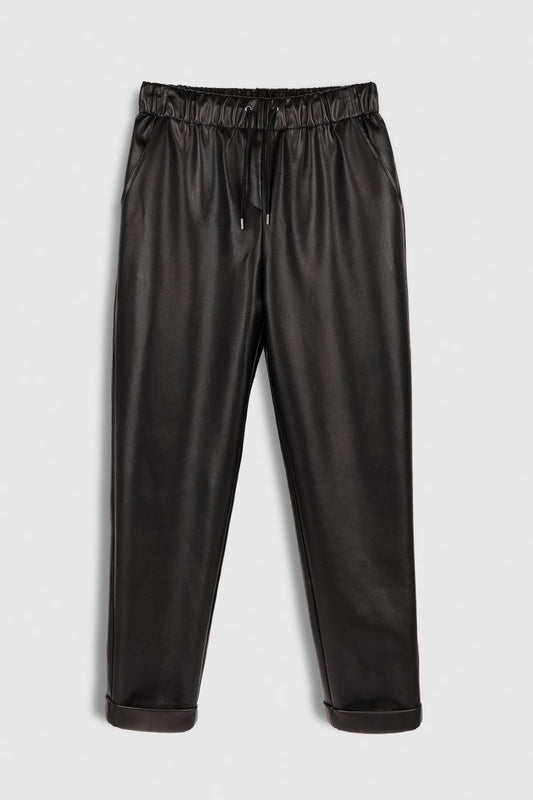 Achat Pantalon TEDDY SIMILI NOIR - XS - Teddy Smith
