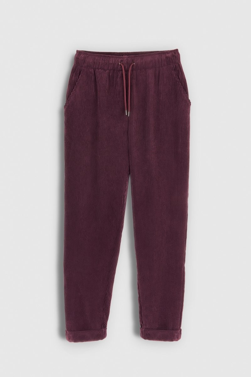 Pantalon TEDDY VELOURS TRUE PURPLE - XS - Teddy Smith
