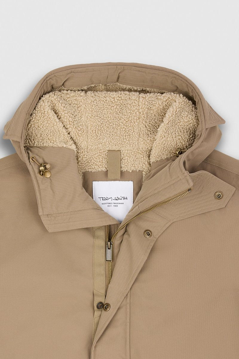 Parka P - DONALD MOKA BEIGE - S - Teddy Smith